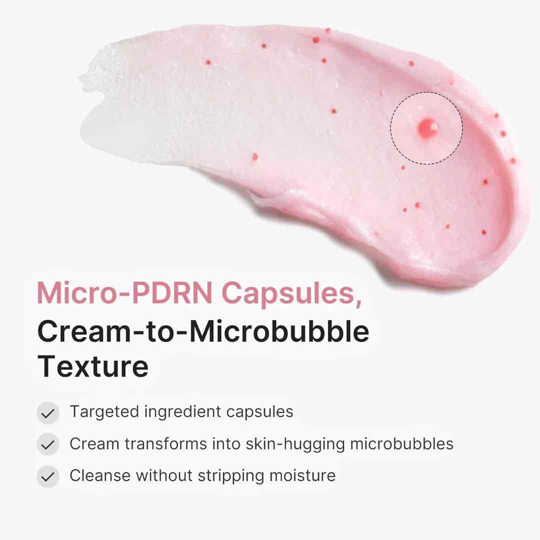 Medicube PDRN PINK GLUTATHIONE CAPSULE CLEANSING FOAM
