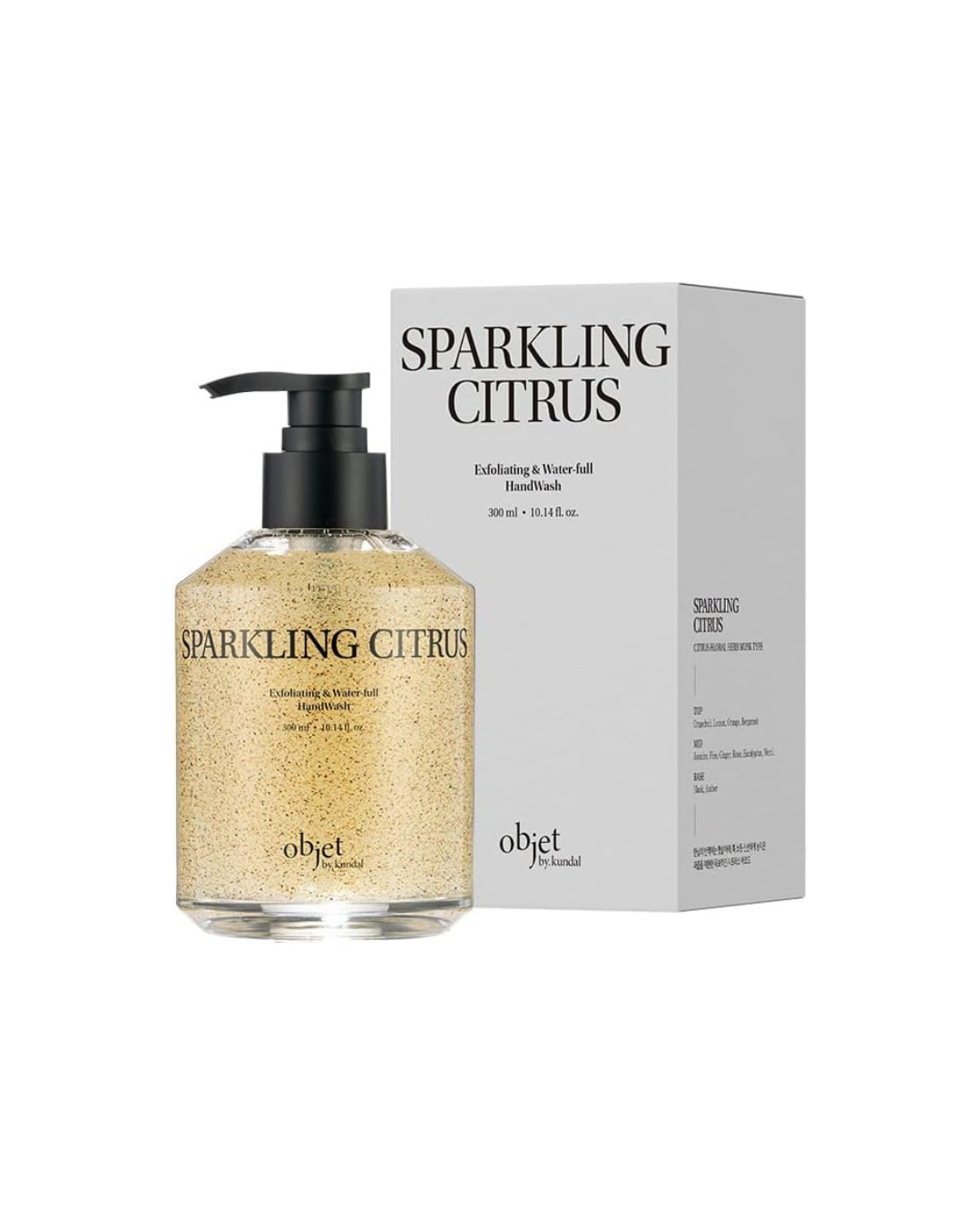 OBJET BY KUNDAL EXFOLIATING & WATERFULL HAND WASH 300ML - SPARKLING CITRUS