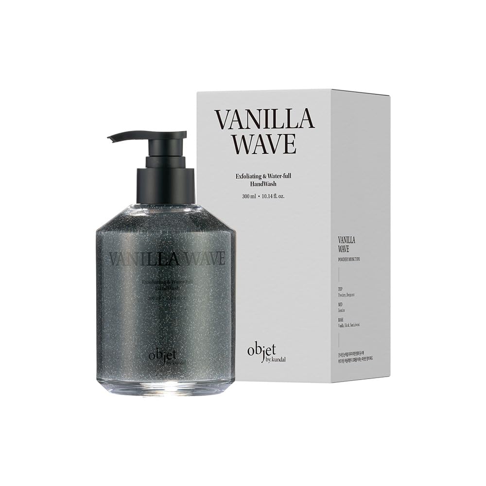 OBJET BY KUNDAL EXFOLIATING & WATERFULL HAND WASH 300ML - VANILA WAVE