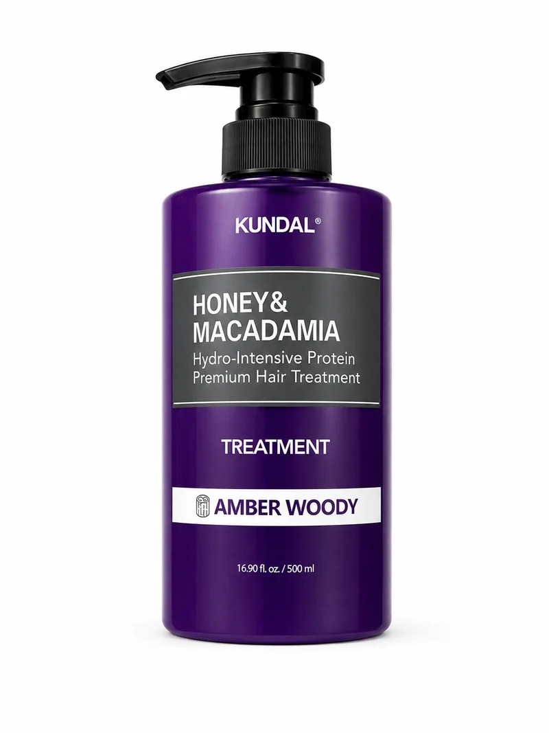 HONEY & MACADAMIA PROTEIN TREATMENT 500ML - AMBER WOODY