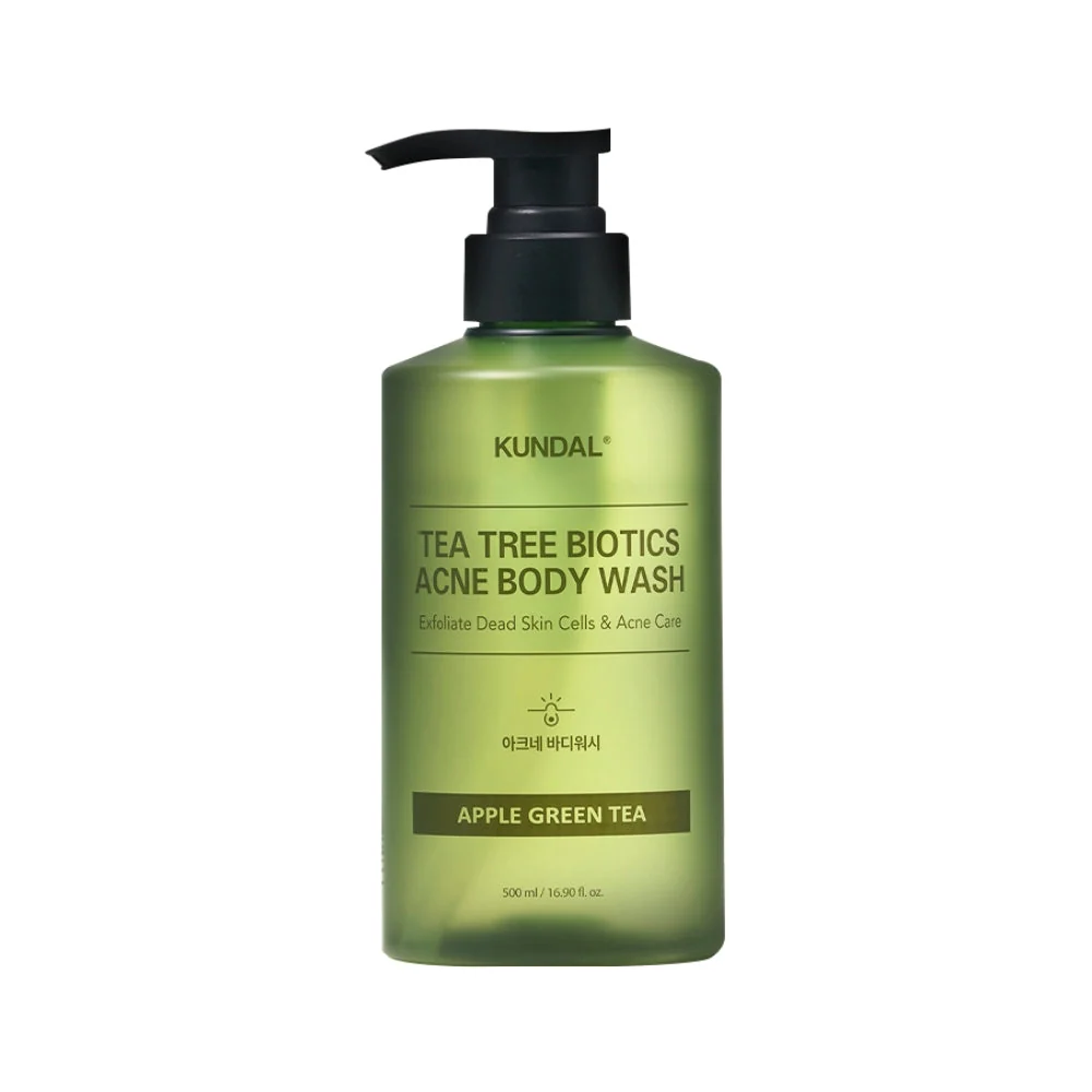 TEA TREEBIOTICS ACNE BODY WASH 500ML - APPLE GREEN TEA