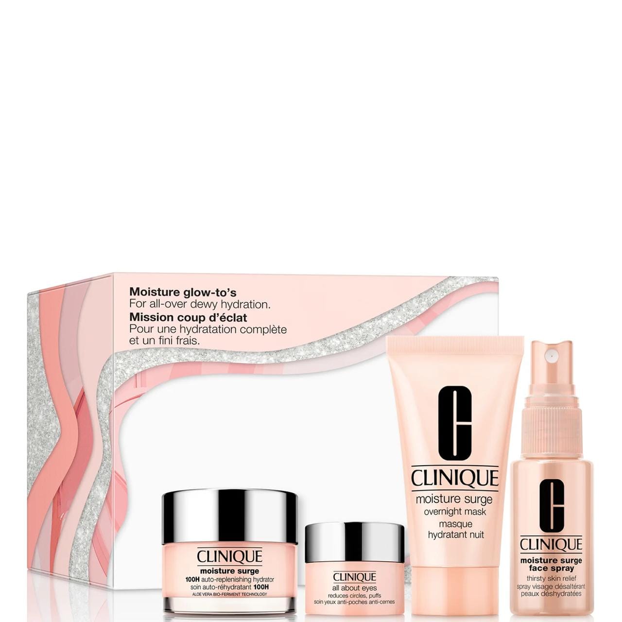 Clinique Moisture Glow-To's Skincare Set