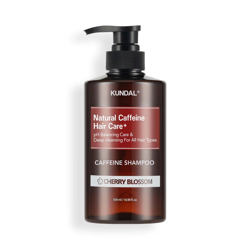 Kundal Caffeine Shampoo 500ML - Cherry Blossom