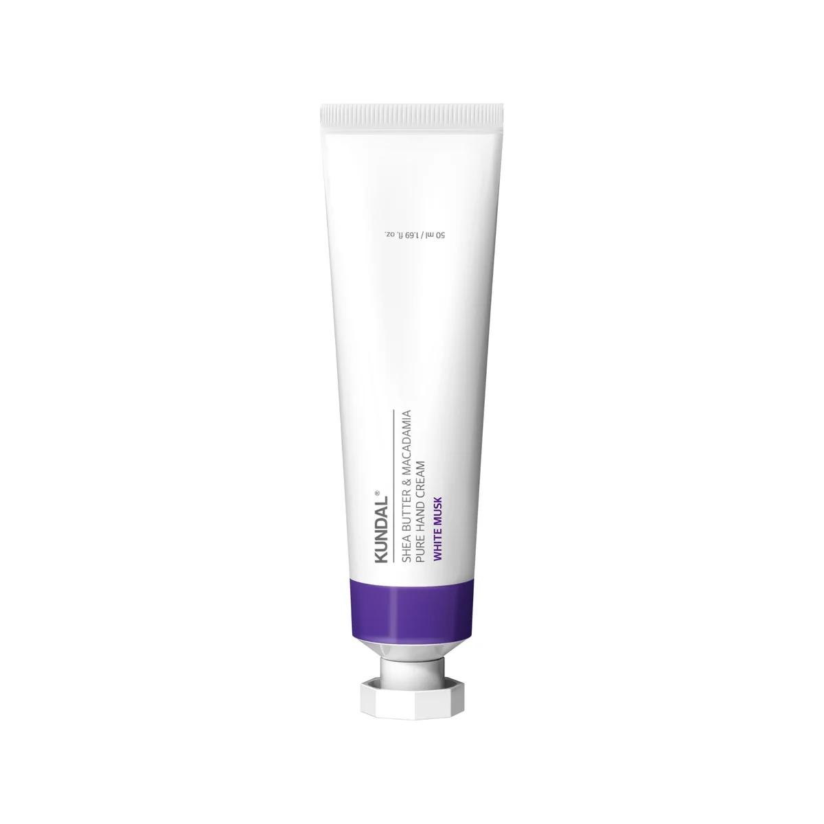 KUNDAL Shea Butter & Macadamia Pure Hand Cream - 50ml - White Musk
