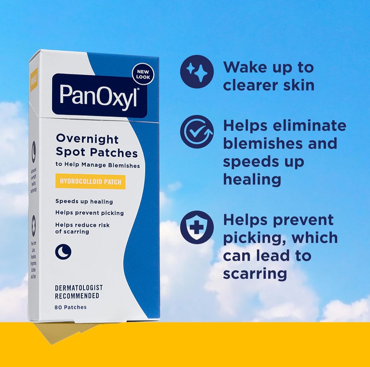 PanOxyl Overnight Hydrocolloid Patch