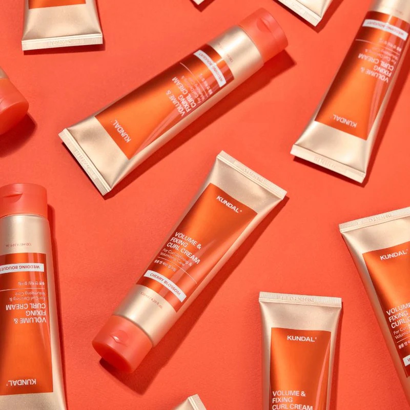 KUNDAL VOLUME FIXING CURL CREAM - Cherry Blossom