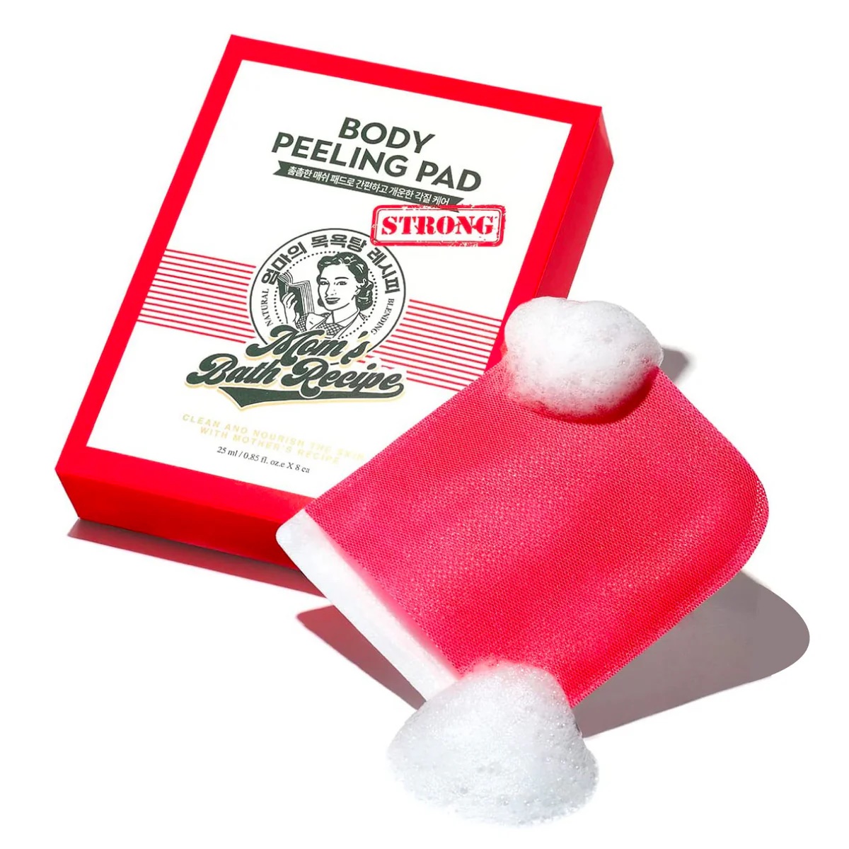Mom's Bath Recipe - Body Peeling Pad - Strong Care - Single