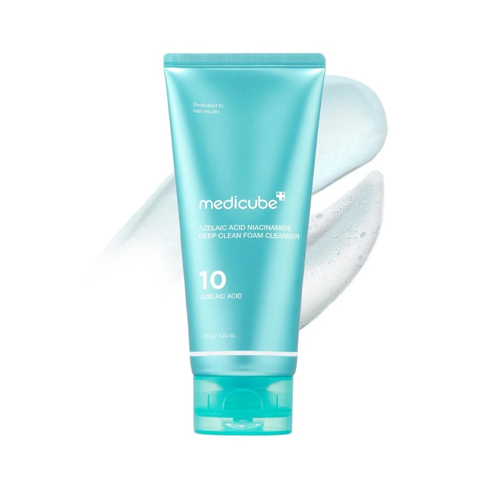 MEDICUBE AZELAIC ACID NIACINAMIDE DEEP CLEAN FOAM CLEANSER
