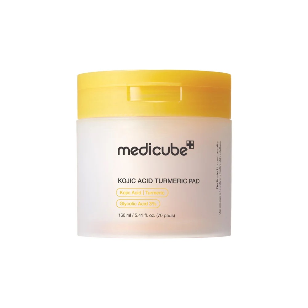 MEDICUBE KOJIC ACID TURMERIC TONER PAD