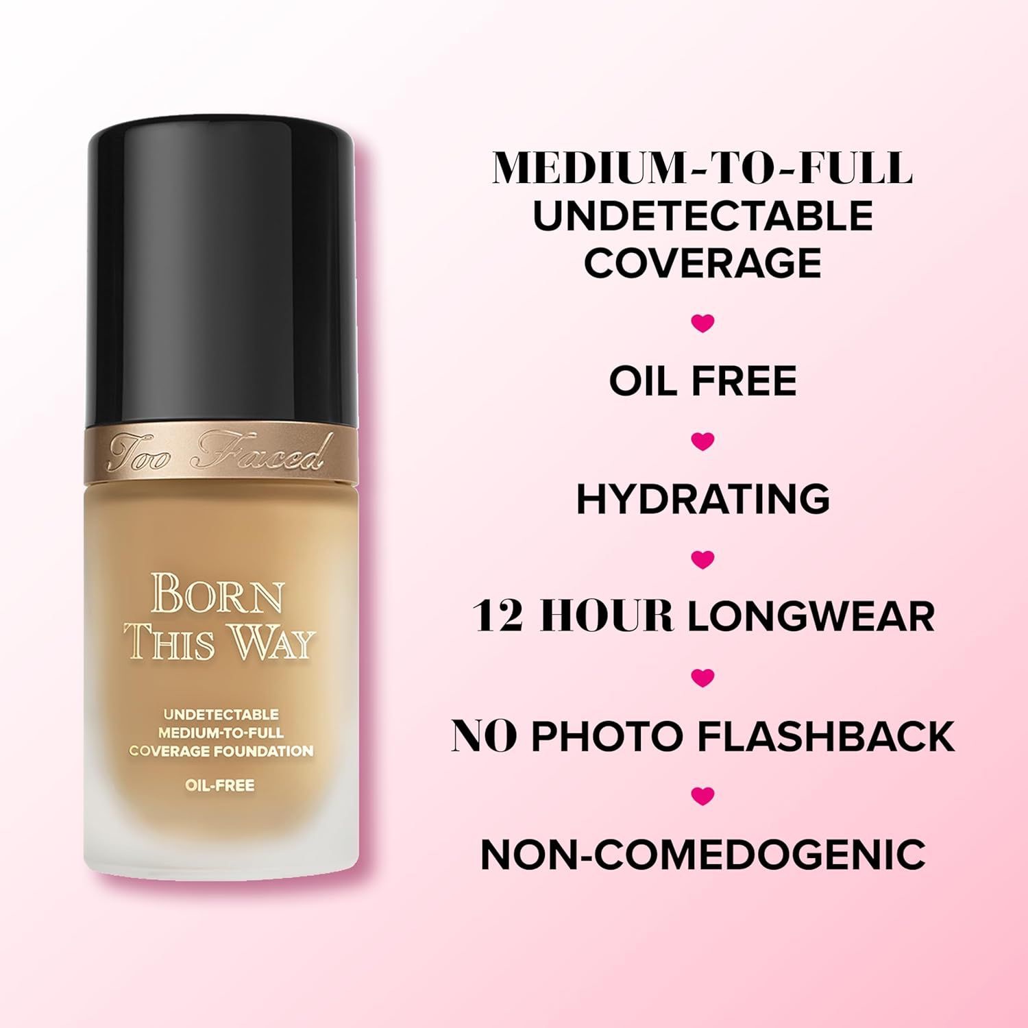 BORN THIS WAY- TOO FACED FOUNDATION SHADE SNOW