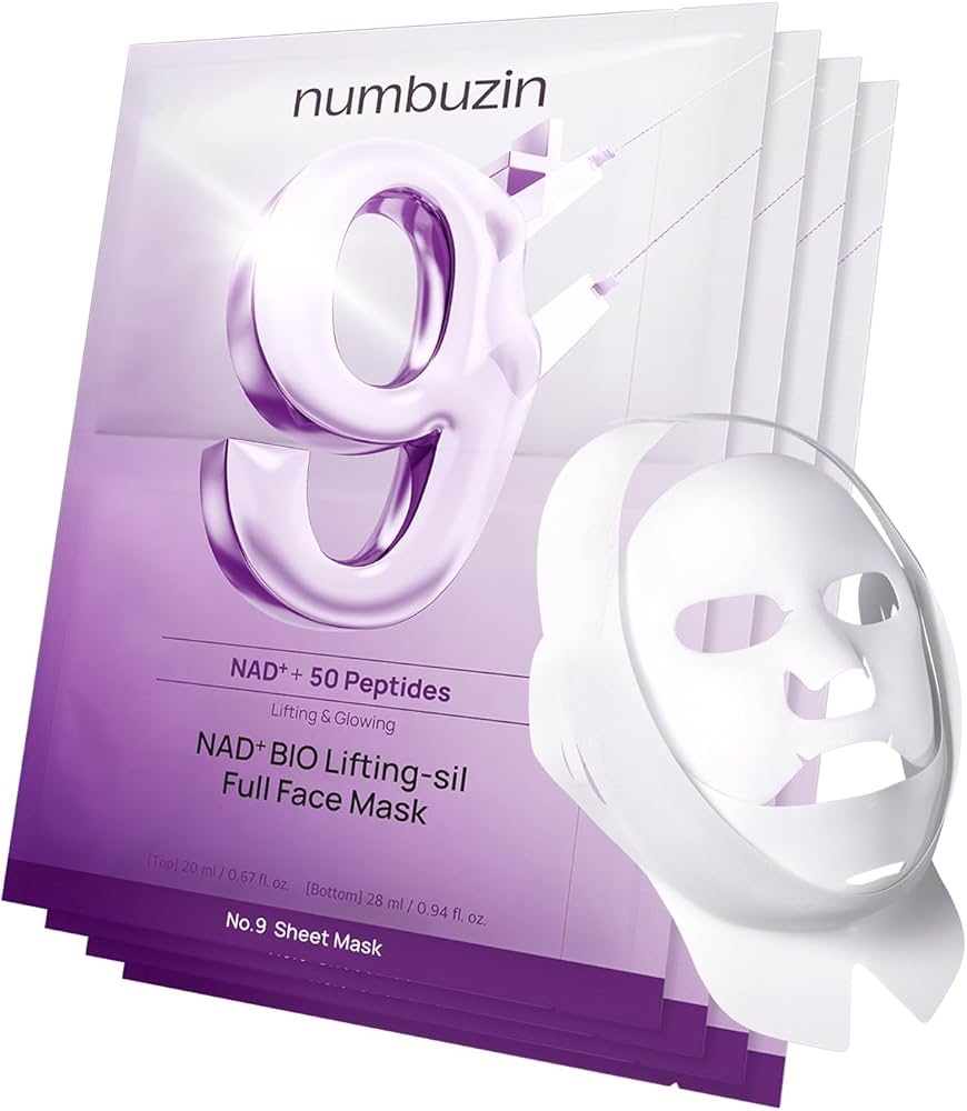 numbuzin No.9 NAD Bio Lifting Full Cover Facial Mask