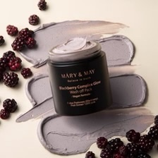 Mary& May Vegan Blackberry Complex Glow Wash off Pack