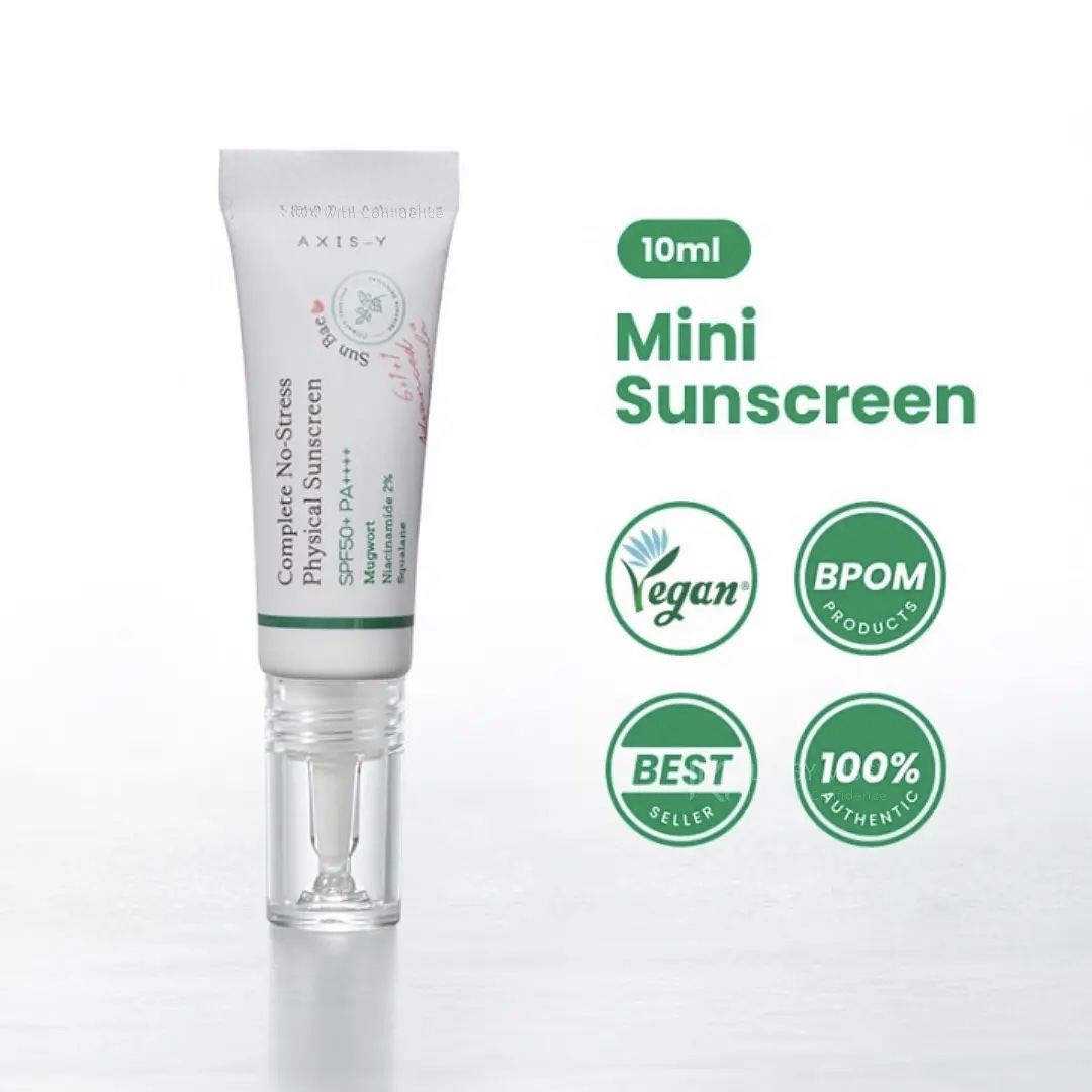 Axis-Y Complete No-Stress Physical Sunscreen- 10ml
