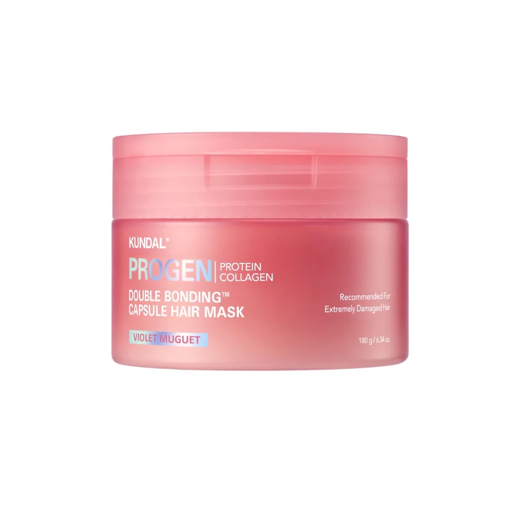 KUNDAL PROGEN DOUBLE BONDING CAPSULE HAIR MASK – VIOLET MUGUET