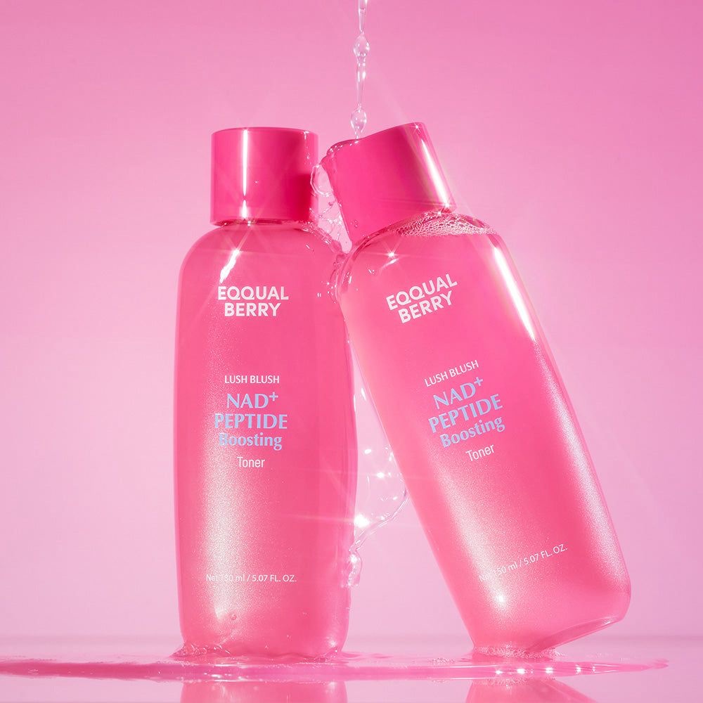 EqqualBerry Lush Blush NAD+ Peptide Boosting Toner
