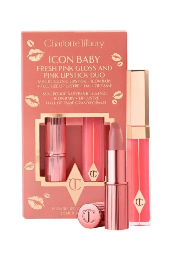 CHARLOTTE TILBURY LIPSTICK DUO - icon baby