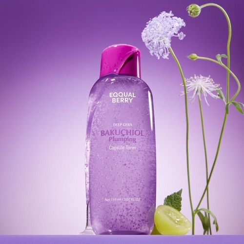 EQQUALBERRY Bakuchiol Plumping Capsule Toner