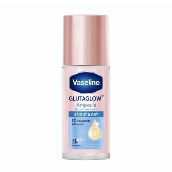 VASELINE GLUTAGLOW AMPOULE DEODORANT - bright and smooth