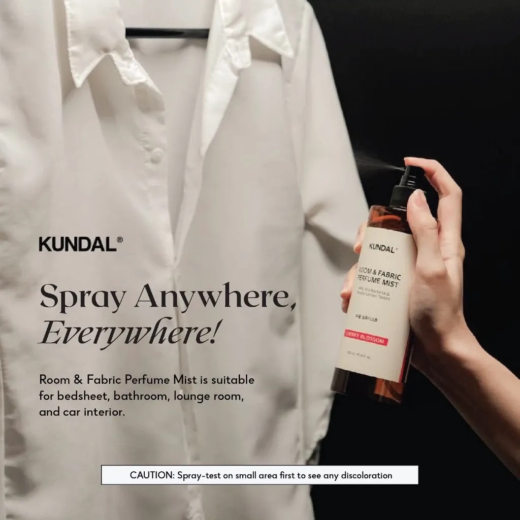 KUNDAL Perfume Room Fabric Mist 300ml - White Musk