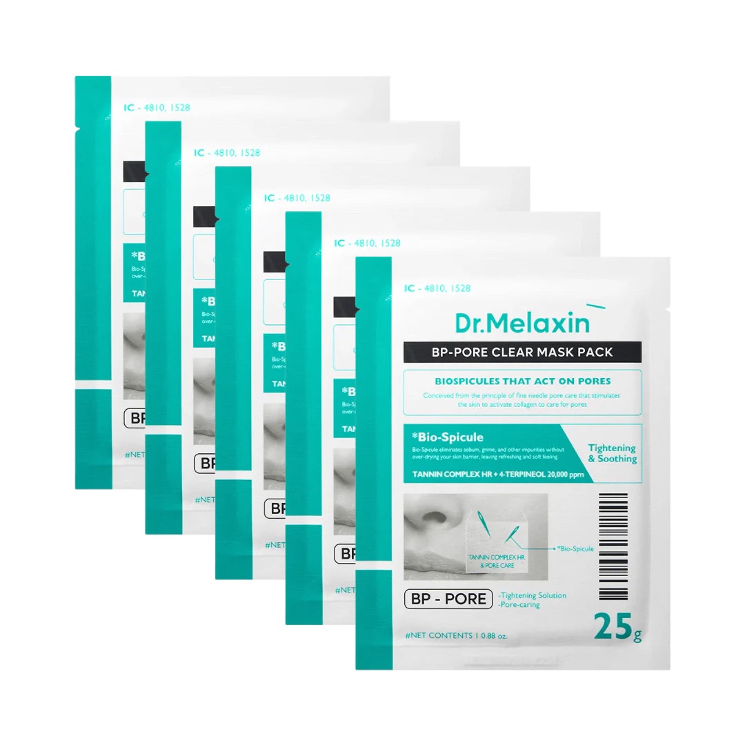 Dr.Melaxin Bp Pore Clear Mask Pack (Pack of 5)