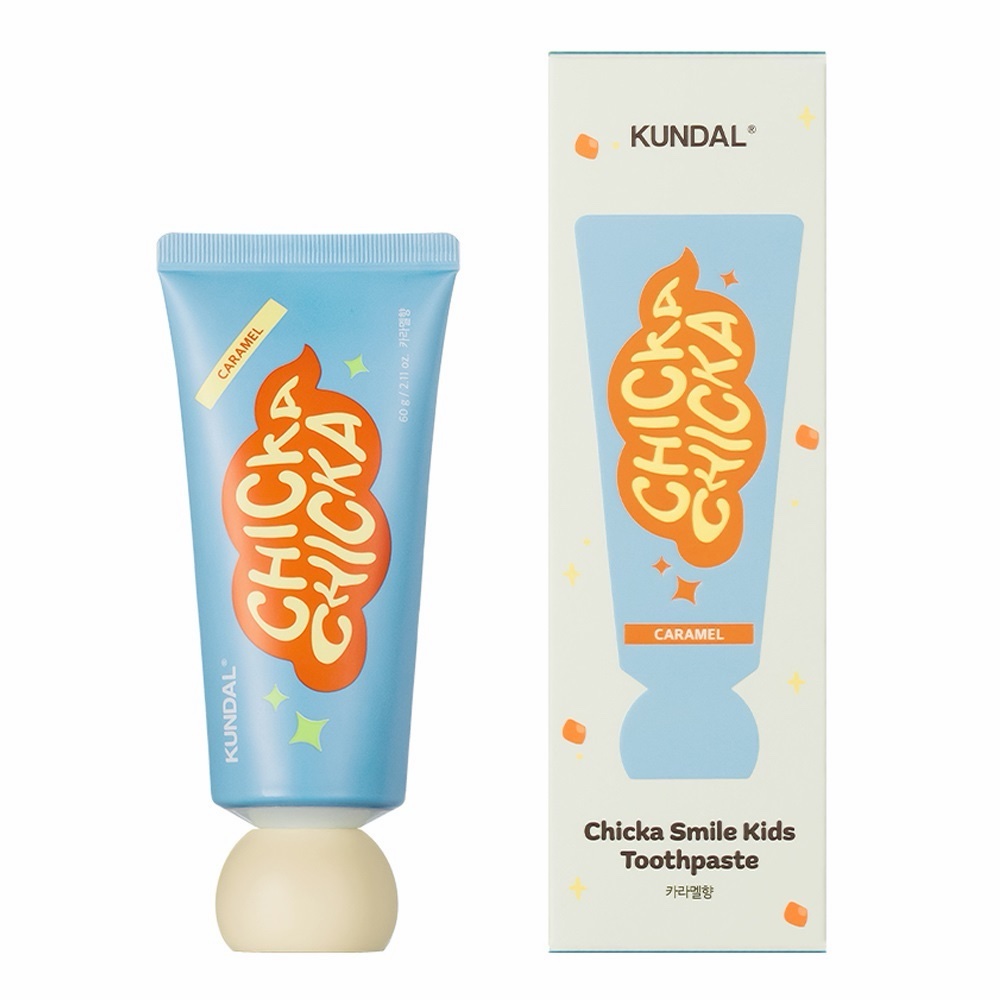 KUNDAL CHICKA CHICKA KIDS TOOTHPASTE - caramel