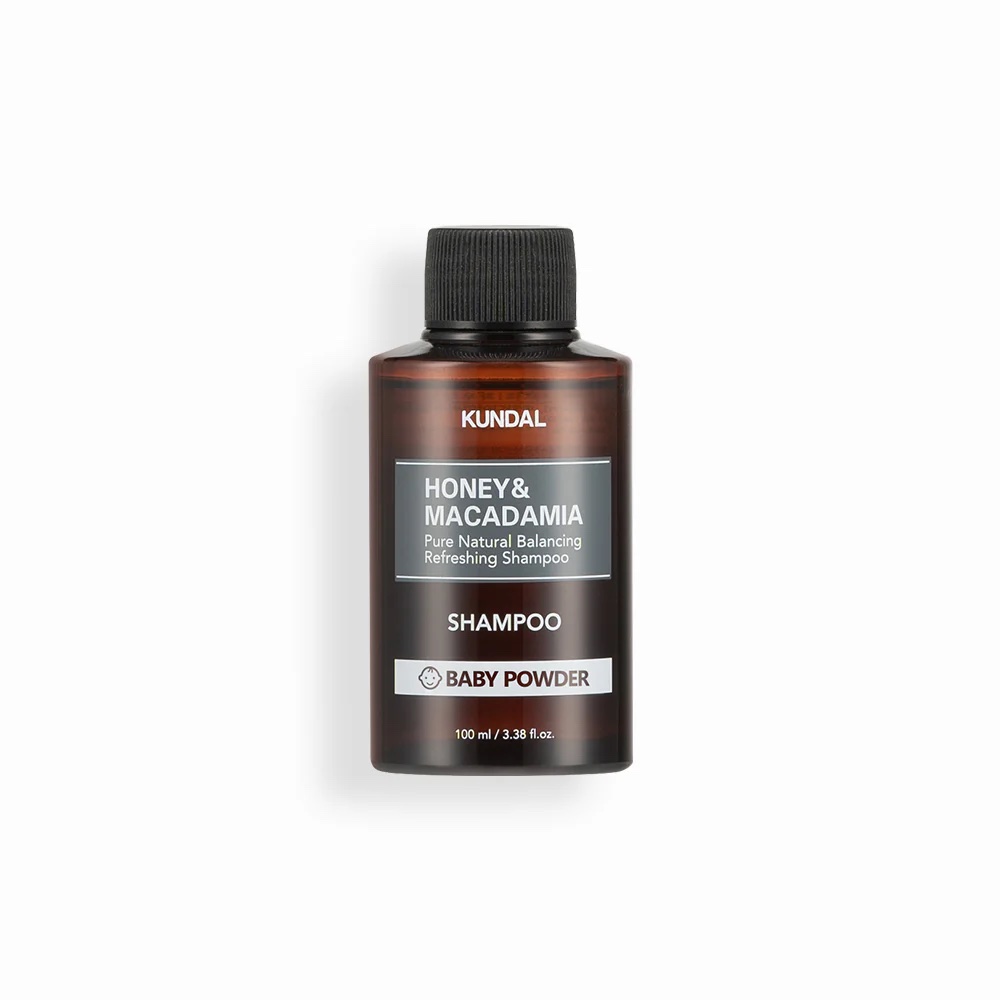 KUNDAL MINIS HONEY & MACADAMIA NATURE SHAMPOO 100ML - BABY POWDER